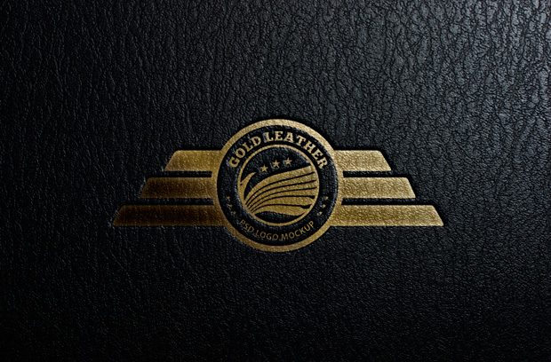 leather-logo-mockup