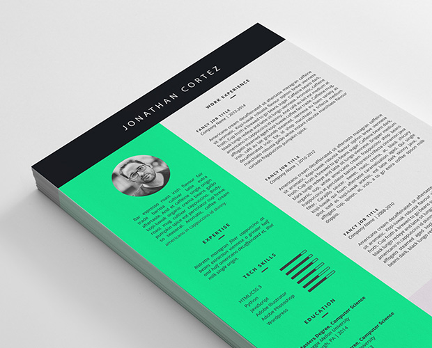 two-page-resume-template1
